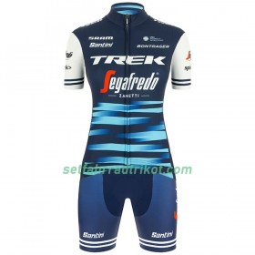 Fahrradbekleidung Radtrikot Kurzarm + Radhose Kurze 2020 Trek-Segafredo Damen N003